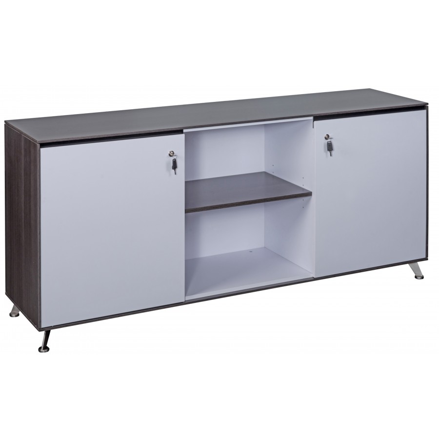 Nero Executive Credenza Storage Cupboard